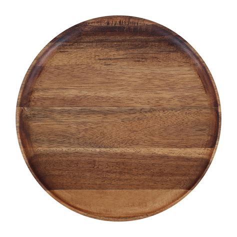 Round Serving Plate - WoodnWood