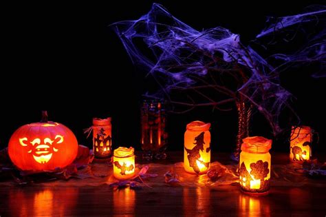 halloween decorations wallpapers wallpaper cave