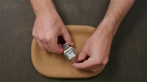 santos de cartier medium steel  gold