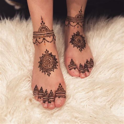 simple bridal henna feet 37 most flaunt-worthy foot mehndi designs ever ...