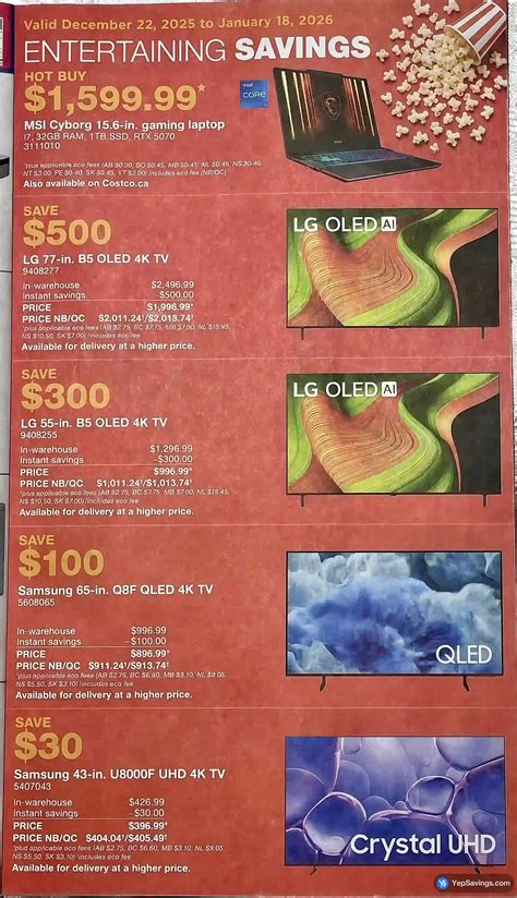 Costco Canada Flyer — Valid September 29 to October 26, 2025
