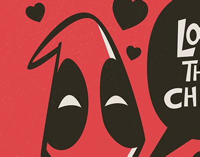 deadpool  love behance