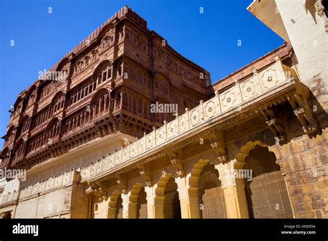 Mehrangarh Fort,inside of the fort,Jodhpur, Rajasthan, India Stock ...