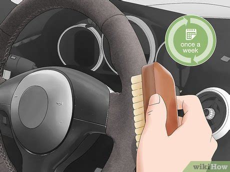 how to clean alcantara steering wheel