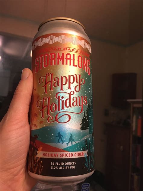 Along Came a Cider: Cider Review: Stormalong Cider's Happy Holidays