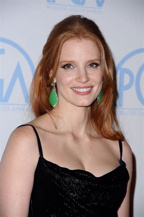 Jessica Chastain at 23rd Annual Producers Guild Awards in Beverly Hills