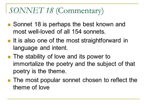 😊 What is the theme of sonnet 18. Sonnet 18 Theme of Love. 2019-01-30