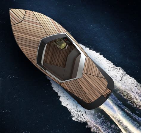 Luxury Wooden Boat with Two People