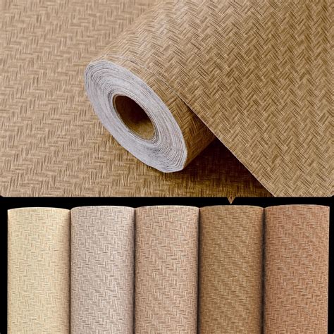 fabric wallpaper textured contact paper    grasscloth