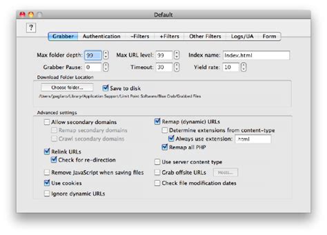 configuration editor window