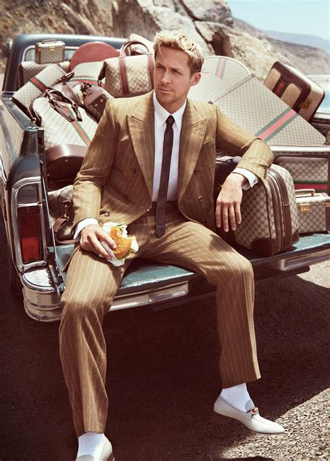 Ryan Gosling stars in the Gucci Valigeria advertising campaign - Fashionela