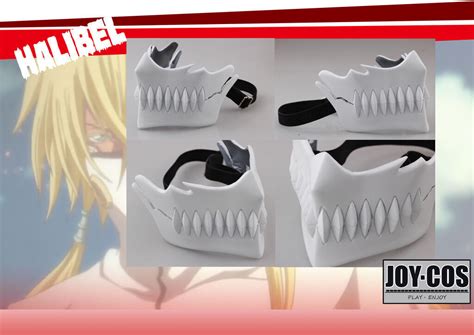 Anime Bleach Arrancar NO.3 Tear Halibel Mask Cosplay Mask Hollow Mask ...