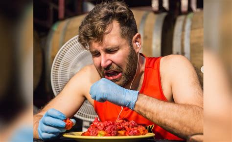 Watch: Man Eats World's Spiciest Chillies, Sets Speed World Record