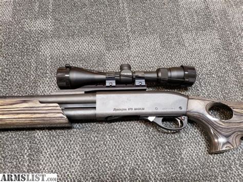 ARMSLIST - For Sale: Remington 870 Slug Gun 12 ga