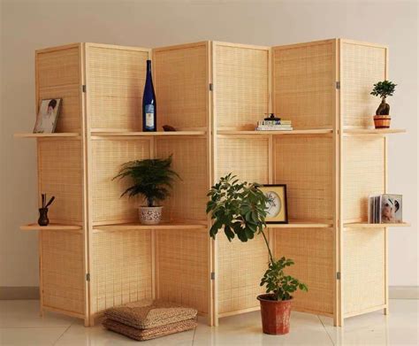 Bamboo Room Divider, Furniture & Home Living, Furniture, Shelves, Cabinets & Racks on Carousell