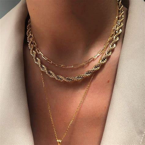 How To Style A Rope Chain at Rosa Matthew blog