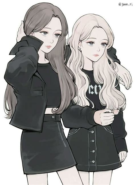 Pin by идолы on GIRLS in 2020 | Anime best friends, Anime sisters ...
