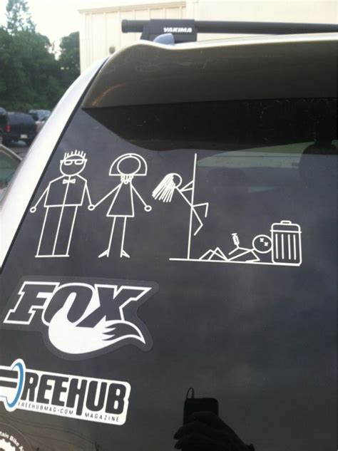 Funny car stickers you will want to copy - ViewKick