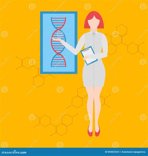 Future Professions. Futuristic Occupation Genetic Counselor.Future