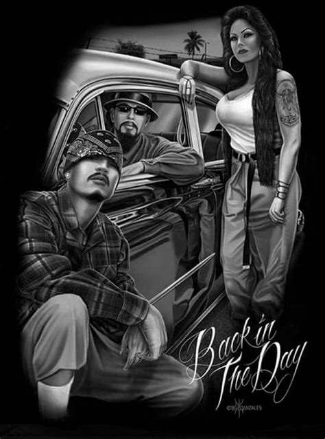 Drawings Of Cholas And Cholos - Surrealist Drawing Techniques