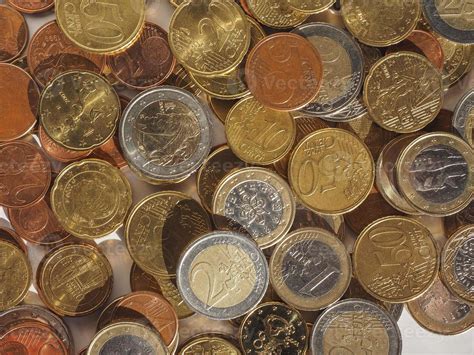 Euro coins background 5250194 Stock Photo at Vecteezy