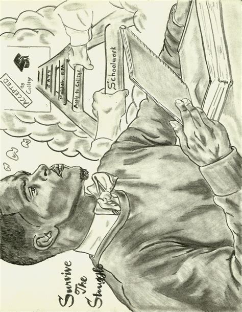 Survive the Struggle (Motivational Drawing) - College Explosion