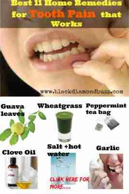 Best Home Remedies for Tooth Pain Relief and Gum Infection that Works