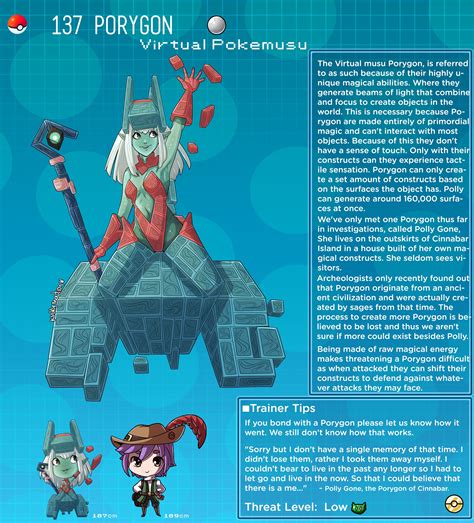 porygon and terrance rainer (pokemon) drawn by kinkymation | Danbooru