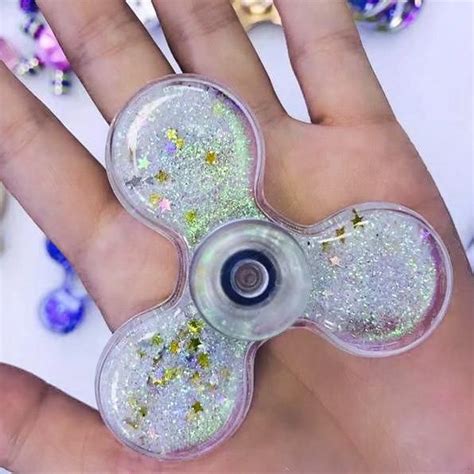 Liquid Glitter Fidget Spinner | Fidget spinner, Cool fidget spinners ...