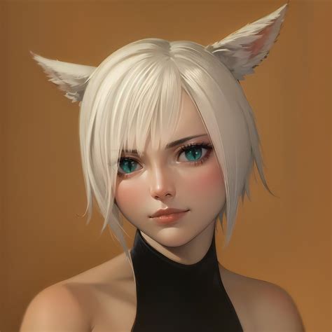 personalized rendering final fantasy xiv character portrait commission
