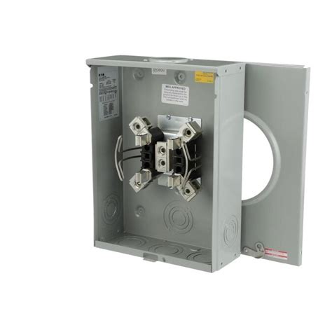 Eaton 200-Amp 1 Gang Ringless Overhead/Underground Meter Socket in the ...