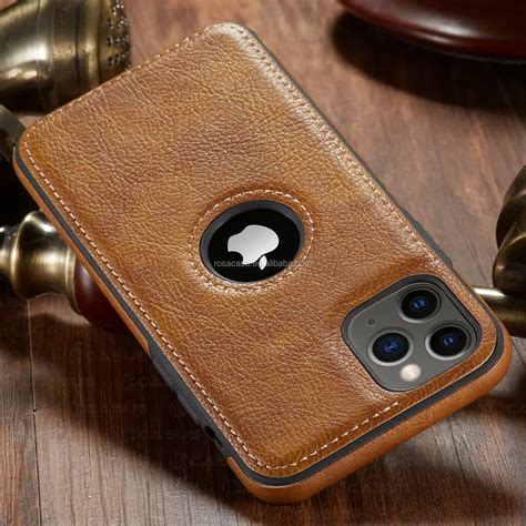For Iphone 15 Case Luxury Pu High Quality Business Leather Stitching ...
