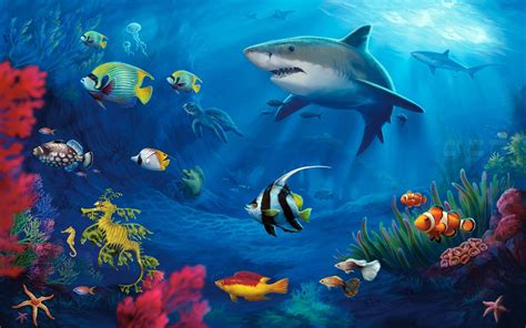 Ocean Underwater Wallpaper HD - PixelsTalk