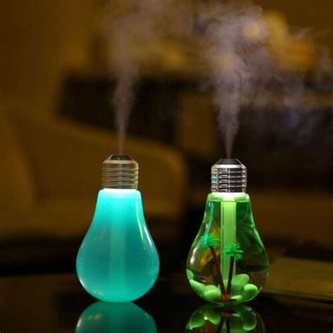 colorful light bulb essential oil diffuser treasure hutch diffusers