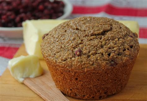 Lingonberry Bran Muffins 7 - The Culinary Cellar