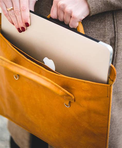 Laptop Bag Macbook Air 13laptop Bag Personalizedleather - Etsy