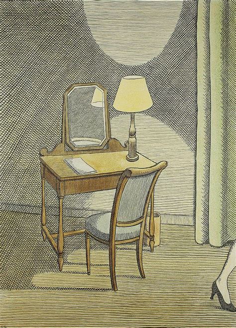 Evening Room, by Pierre Le Tan | Illustrators, Interior illustration ...