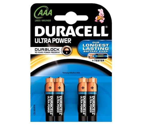 BATERIJA DURACELL ULTRA POWER AAA/LR03 4/1