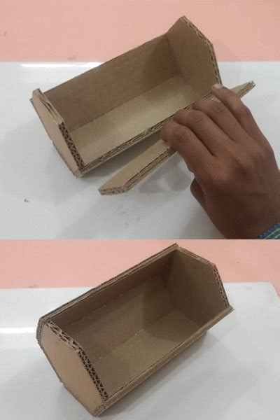 How to Make Handmade DIY Storage Box from Waste Cardboard?