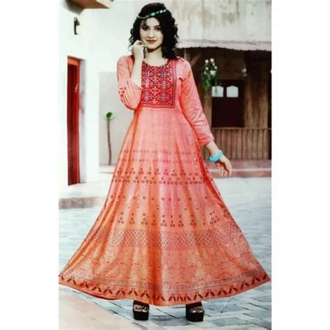 Long Anarkali Kurti at Rs 1049 | Nashik | ID: 2850378447862