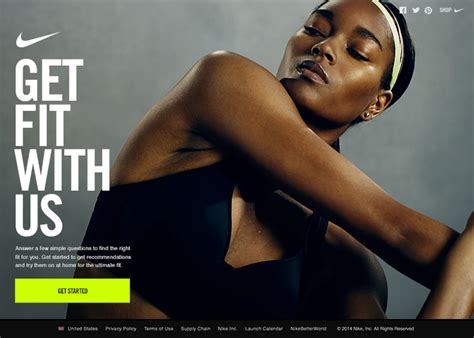 Nike Pro 360 Fit System - Awwwards SOTD