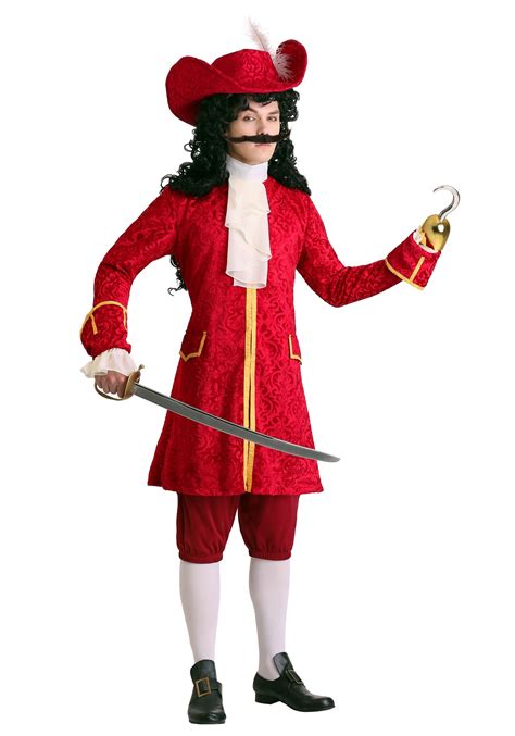 Captain Hook Men's Costume | Men's Pirate Costumes - $49.99