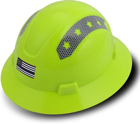uninova full brim hard hat  vented construction safety helmet