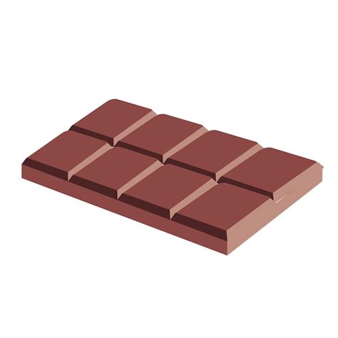 Desenho De Barra De Chocolate - Delicioso desenho vetorial de ilustração de barra de chocolate | Vetor ...