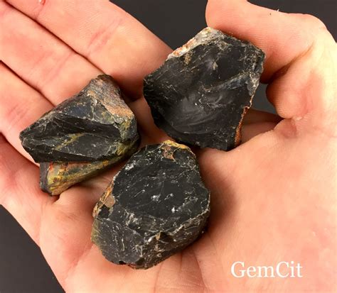 natural black onyx crystals black onyx stones raw onyx etsy