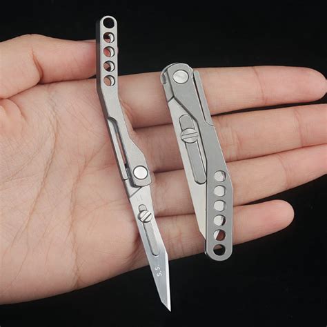 Мини-скальпель из титанового сплава | AliExpress