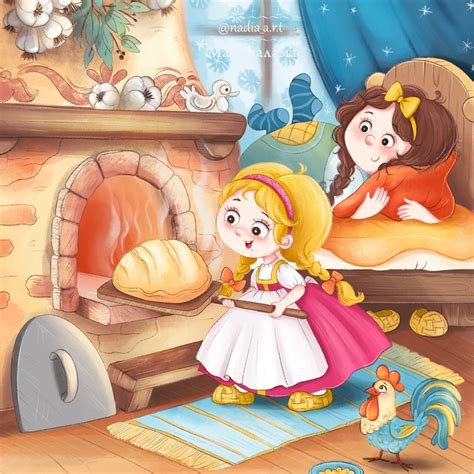 Иллюстрация Мороз Иванович в стиле детский | Illustrators.ru