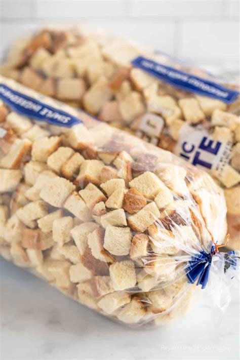 Dried Bread Cubes - Beyond The Chicken Coop