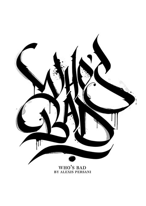 Black & white Calligraphy /// :: Behance