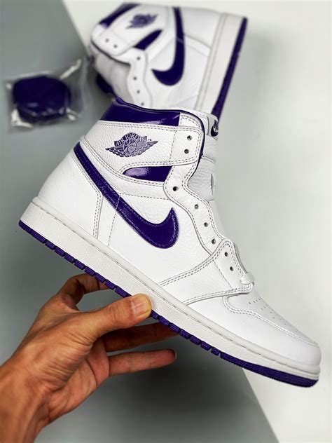 jordan  high og whitecourt purple fashionmarshall shoes